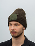 Шапка STETSON арт. 8599128 BEANIE EMBOSSED BADGE (зеленый)